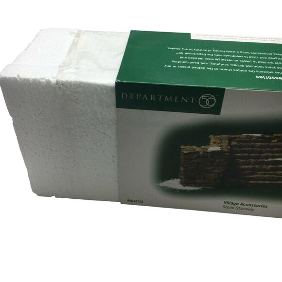 Department 56 Village Accessories Stone Stairway #56052725 Snow Christmas Decor - Picture 6 of 7